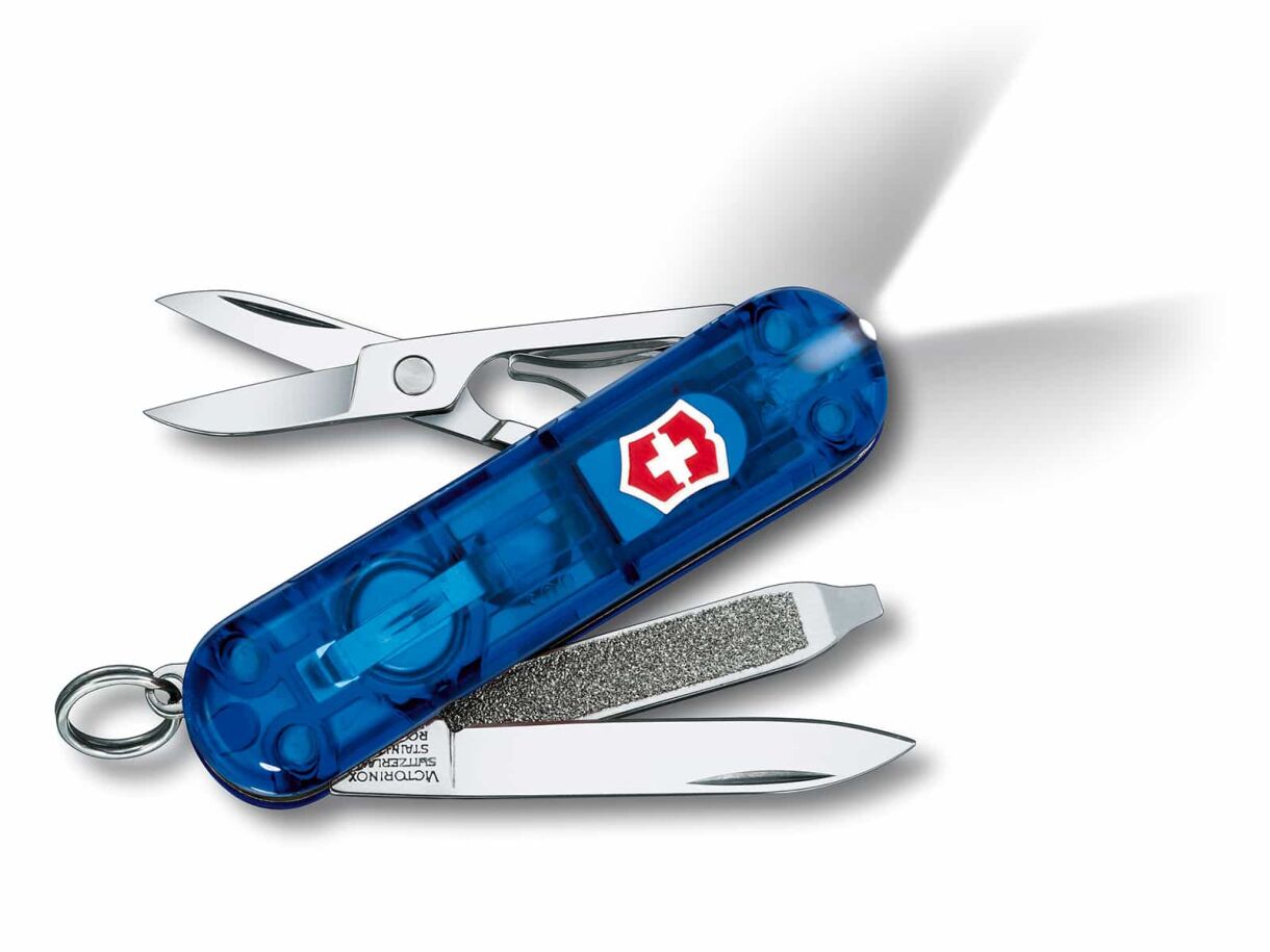 Victorinox Taschenmesser SwissLite blau Victorinox Taschenmesser SwissLite blau