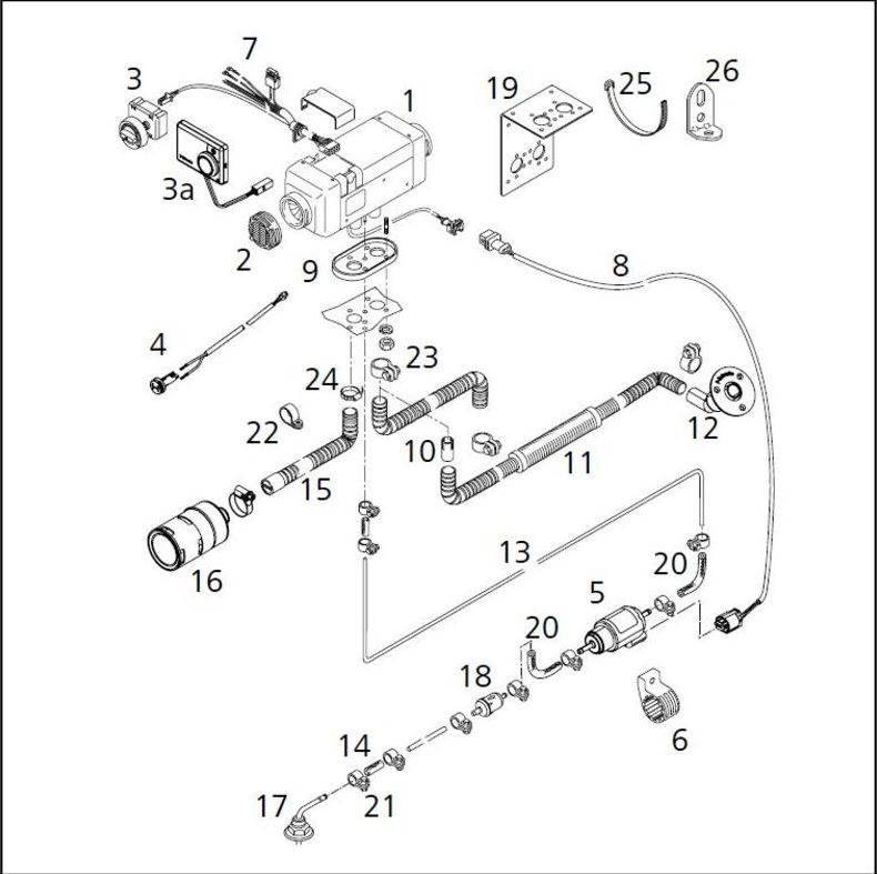 Webasto Air Top 2000 STC D 12V Marine-Heizung