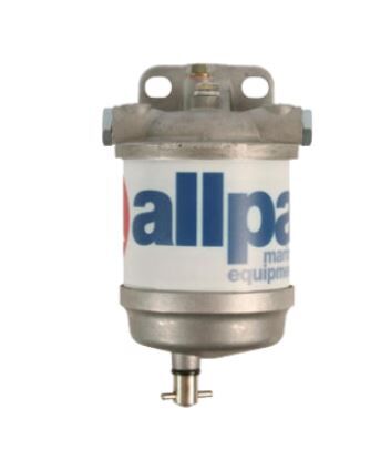 Allpa Dieselfilter mit Wasserseparator und Aluminiumbehälter 50l/h