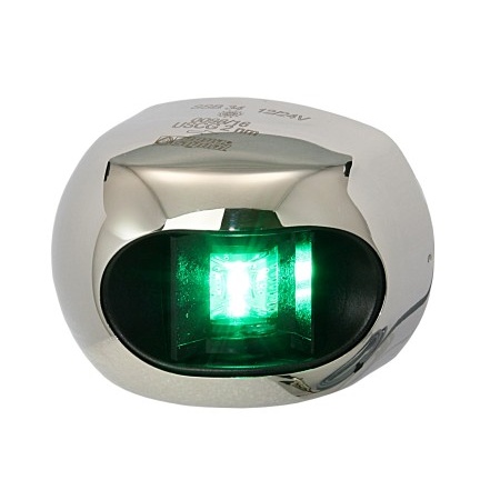 Aqua Signal Steuerbordlaterne Serie 34 Edelstahl Aqua Signal Steuerbordlaterne Serie 34 Edelstahl