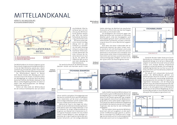 Kartenwerft BINNENKARTEN ATLAS 6 Mittellandkanal und Mittelweser