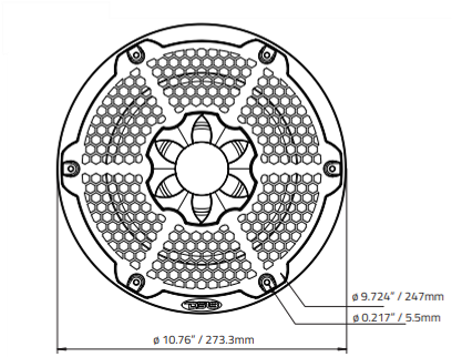 DS18 Subwoofer 10