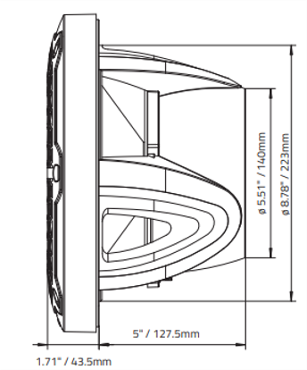 DS18 Subwoofer 10