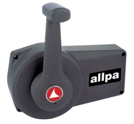 Allpa Einhebel Motorfernbedienung Typ C89 schwarz 35152