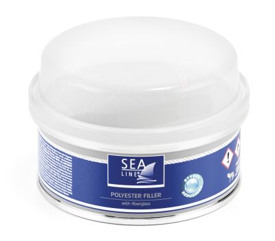 Sea-Line Polyester Glasfaserspachtel -styrolreduziert- 250g *SONDERAKTION* 1.0804.08057.00000 
