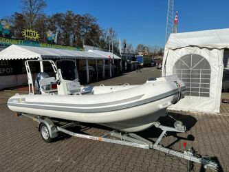 ZAR mini RIB 16 SC PVC inkl. Honda BF 80 LRTU Aussenborder & Harbeck Trailer 