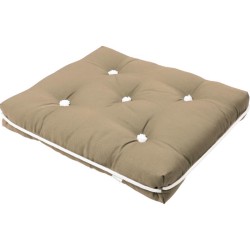 Sprenger Kapok Kissen Sitzkissen einfach beige 39010 300 00