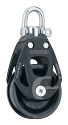 Harken Element Block 45 mm einfach mit Wirbel 6230