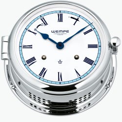 Wempe GLASENUHR ADMIRALII MESSING VERCHROMT CW460001