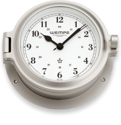 Wempe Cup Nickel Bullaugenuhr  arab. CW190004