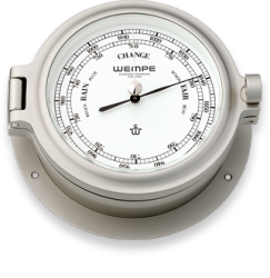 Wempe Cup Nickel Barometer  hPa/mm CW190002
