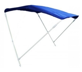 Allroundmarin Bimini Sonnendach 1,50 x 1,80 x 1,10 m (BxLxH) Dunkelblau