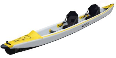 Allroundmarin Hartluftkajak Force L - Doppel-Kajak - Gelb/Grau *Aktion* 976046