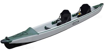 Allroundmarin Hartluftkajak Force L - Doppel-Kajak - Grün/Grau *Aktion* 976047