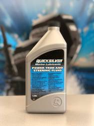 Quicksilver Power Trim & Steering Fluid 1 Liter 858075QB1