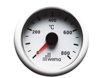 wema Auspuff-Temperatur Anzeige