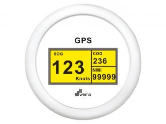 Wema GPS-Speedometer-Digital weiß 21352127