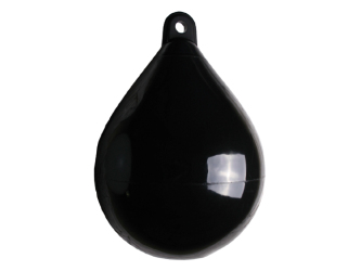 Talamex Majoni Kugelfender schwarz 45 cm Talamex Majoni Kugelfender schwarz 45 cm