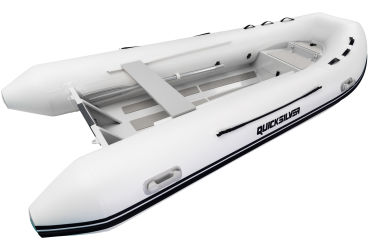 Quicksilver 380 ALU-RIB Weiß AA380129N