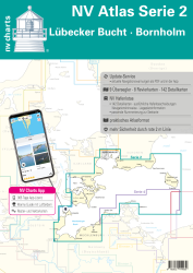 NV Charts Atlas Serie 2, Lübecker Bucht - Bornholm  2024 1702