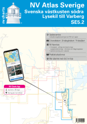 NV Charts Serie 5.2 Svenska västkusten södra 2024 1752