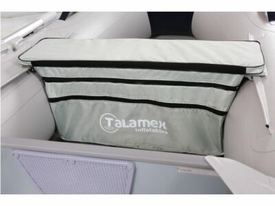 Talamex Sitz-Tasche mit Kissen grau 80x20cm 85922113