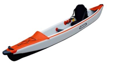 Allroundmarin Hartluftkajak Flair L - Singel-Kajak - Rot/Grau *Aktion* 976025