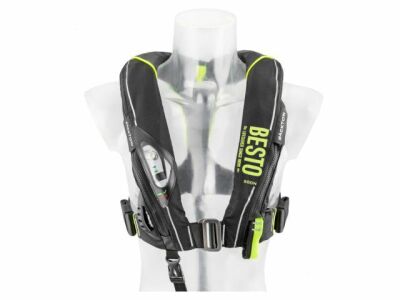 Besto Rettungsweste Ultimate BackTow 300N schwarz/gelb-highvisible 20427681