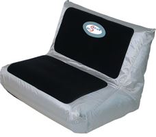 e-Sea Schlauchbootsitz mit integrierter Rückenlehne 75 cm - PIEPER