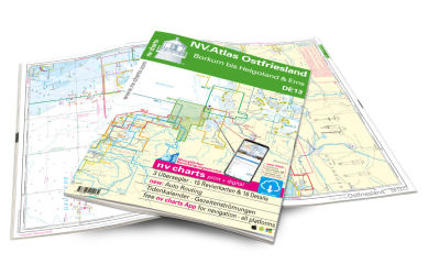 NV Charts DE 13 - NV.Atlas Ostfriesland - Borkum bis Helgoland & Ems 2025 9826