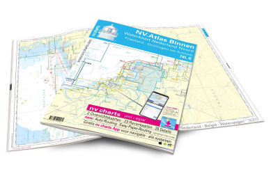 NV Charts Atlas Binnen NL 6 Nederland Noord 2023 9866