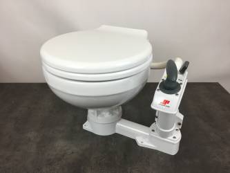 Johnson Pump AquaT Toilette kompakt mit manueller Pumpe