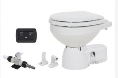 JABSCO Toilette Quiet Flush E2 kleines Becken 12V Magnetventil HS JP38045-3092