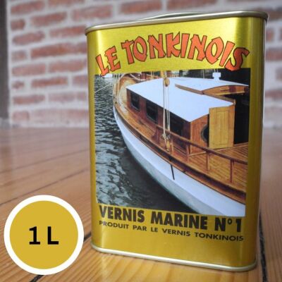Le Tonkinois Marine No.1 Bootslack farblos 1,0 Liter 13346