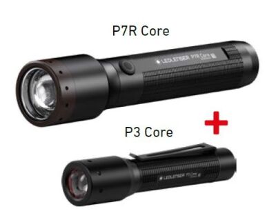 LED LENSER® COMBO-LICHT-SET P7R CORE + P3 CORE kostenlos 502947