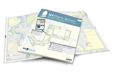 NV Charts Atlas Binnenband 5 Kanalverbindungen zwischen Rhein, Weser und der Nordsee 1007