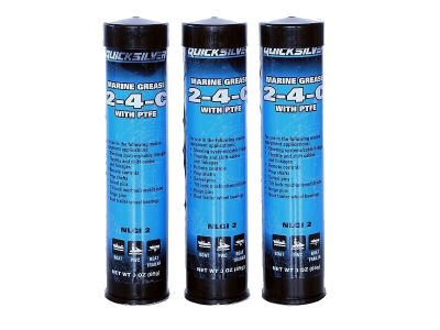 Quicksilver 2-4-C Bootsfett 85g Kartuschen 8M0208464