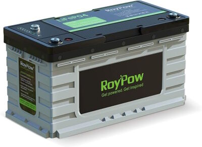 RoyPow LiFePO4 Lithium-Batterie 12V 105Ah 567614