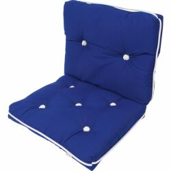 Kapok Kissen Sitzkissen doppelt royalblau 39010 101 00