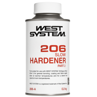 West System langsamer Härter 206A 0,2 kg 206A