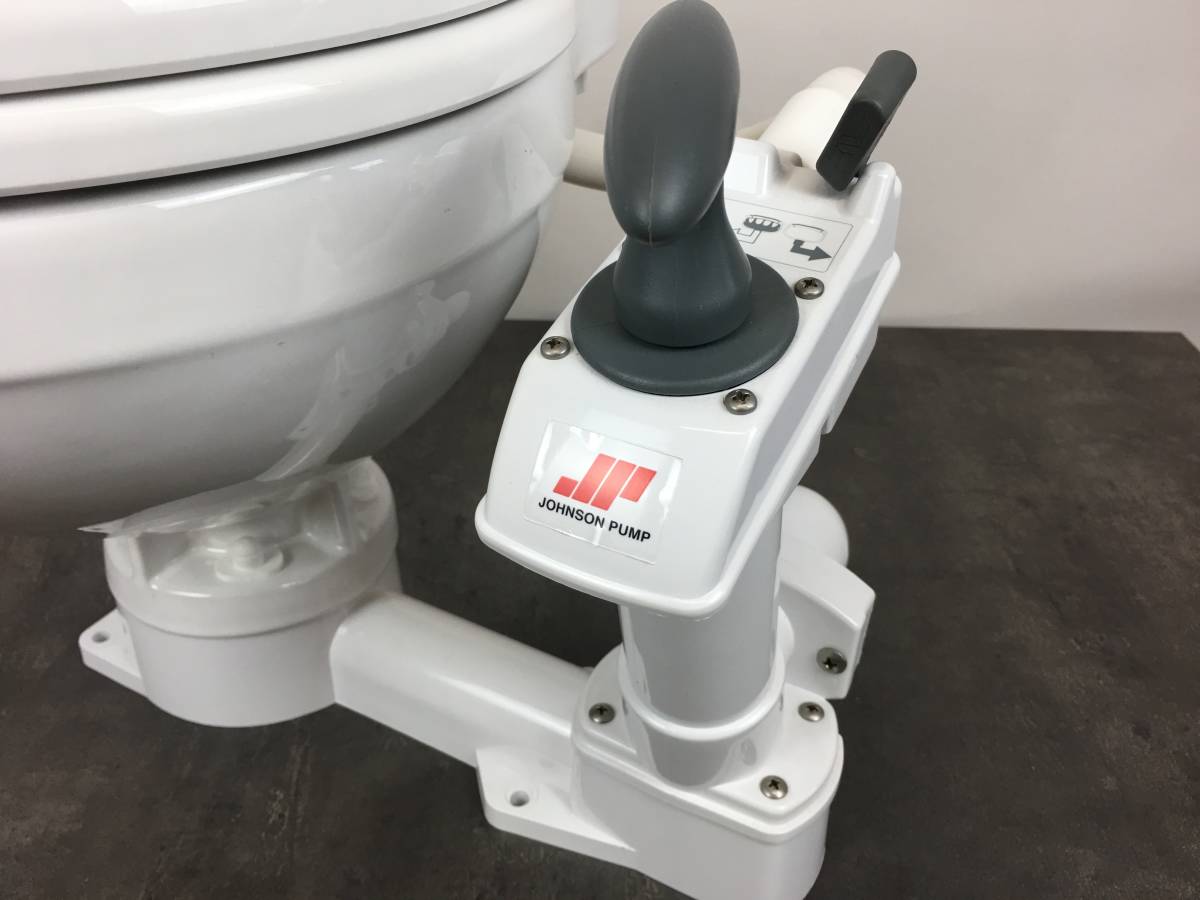 Johnson Pump AquaT Toilette kompakt mit manueller Pumpe