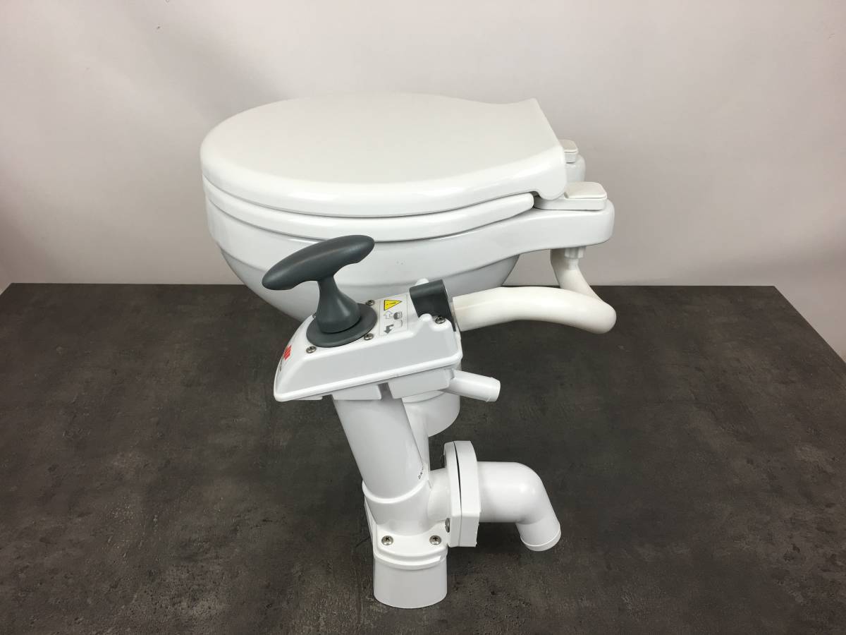 Johnson Pump AquaT Toilette kompakt mit manueller Pumpe