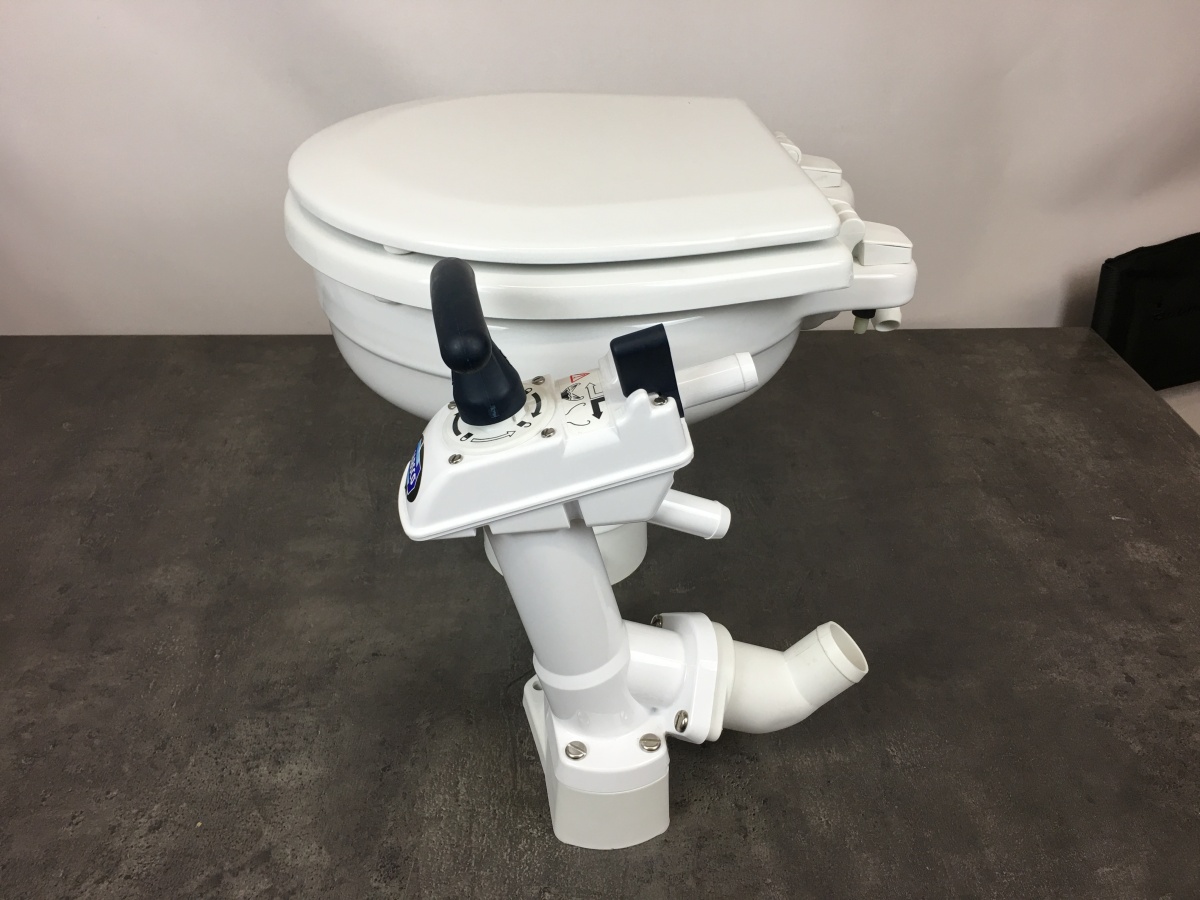 Jabsco Bordtoilette Yachttoilette manuell klein 