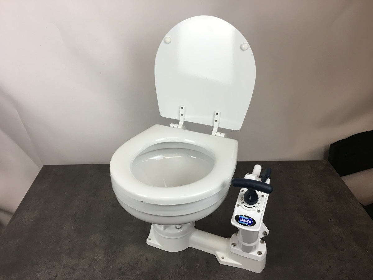 Jabsco Bordtoilette Yachttoilette manuell klein 