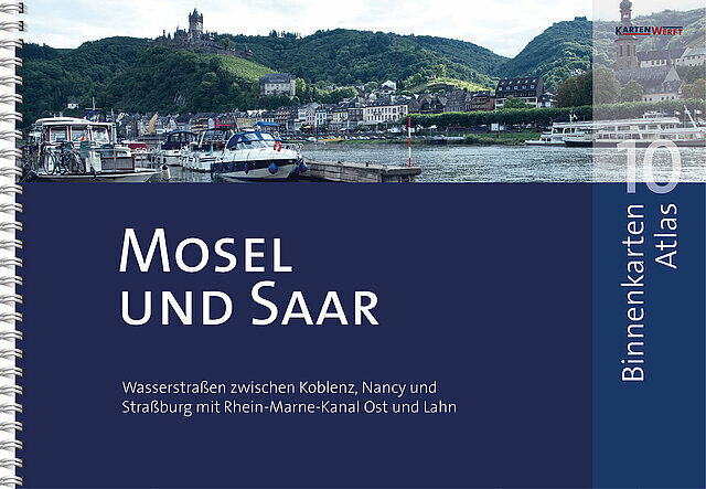 Kartenwerft BINNENKARTEN ATLAS 10 Mosel und Saar