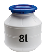 Allpa Wasserdichtes Weithalsfass 8 Liter