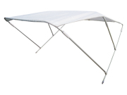 Talamex Bimini Sonnendach 3 arm 1,50 x 1,80 x 1,10 m (BxLxH) Weiß