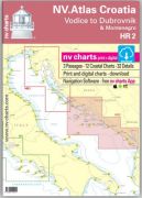 NV Charts Atlas Kroatien HR 2 - Vodice to Dubrovnik & Montenegro 2025