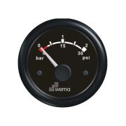 Wema Anzeige Turbo-Manometer 2bar schwarz