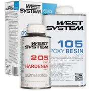 West System A-Pack 1kg 105 Harz + 200g 205 schneller Härter
